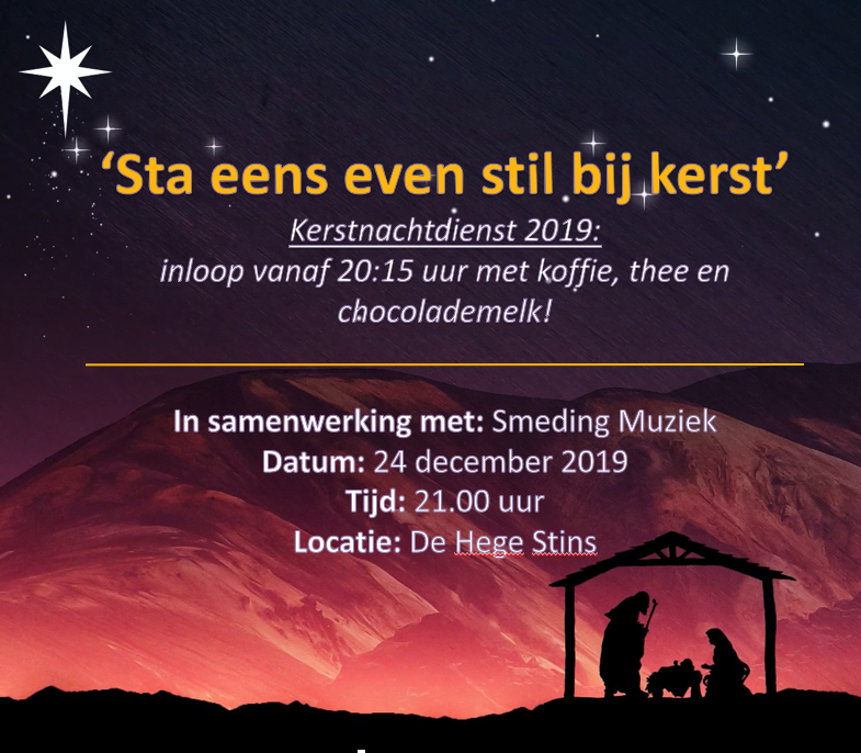 Kerstnachtdienst 2019